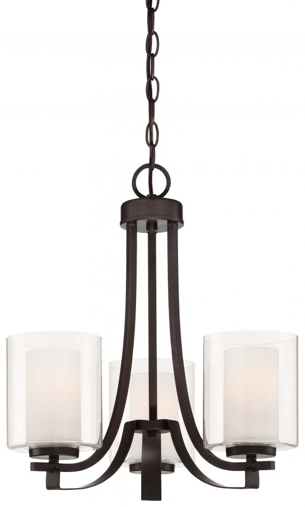 Parsons Studio - 3 Light Mini Chandelier
