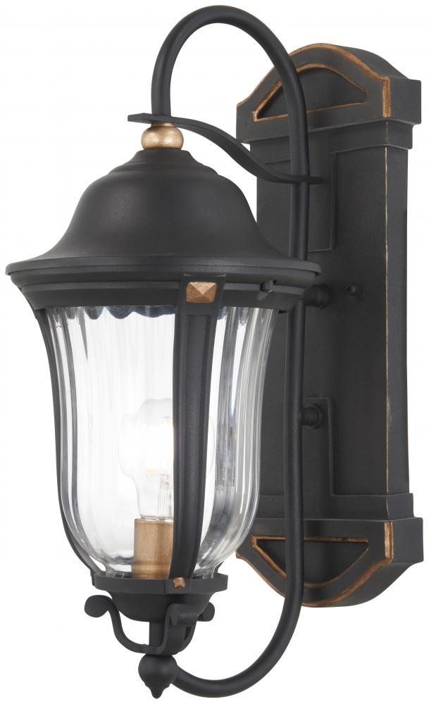 Peale Street - 1 Light Outdoor Wall Mount