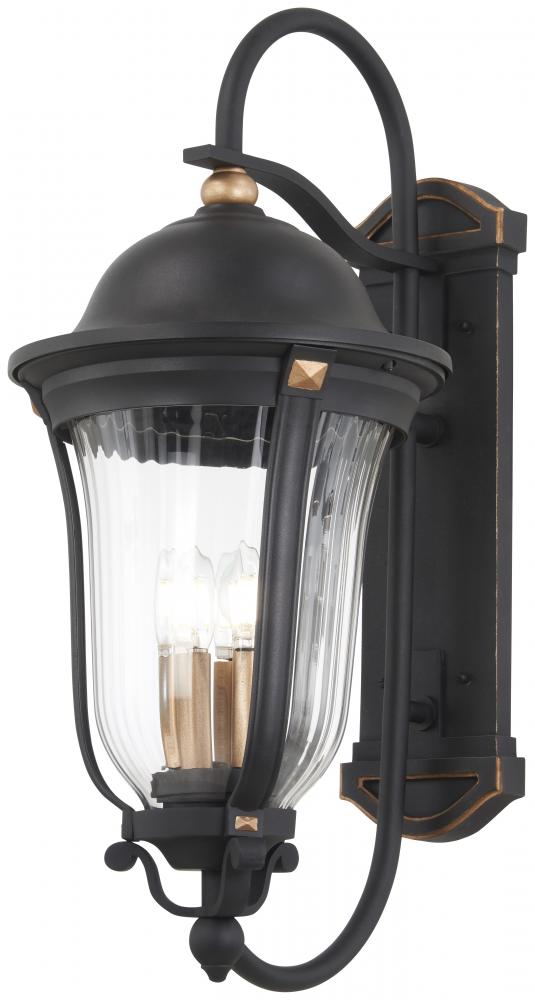 Peale Street - 3 Light Outdoor Wall Mount