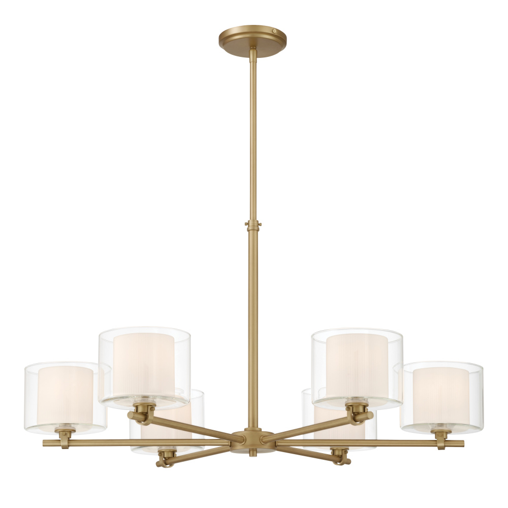 Seville 32" 6-Light Chandelier