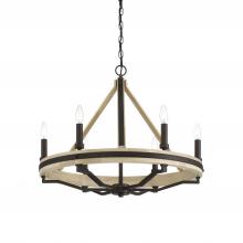 Minka-Lavery 2626-860 - Sonoma 26.25" 6-Light Chandelier