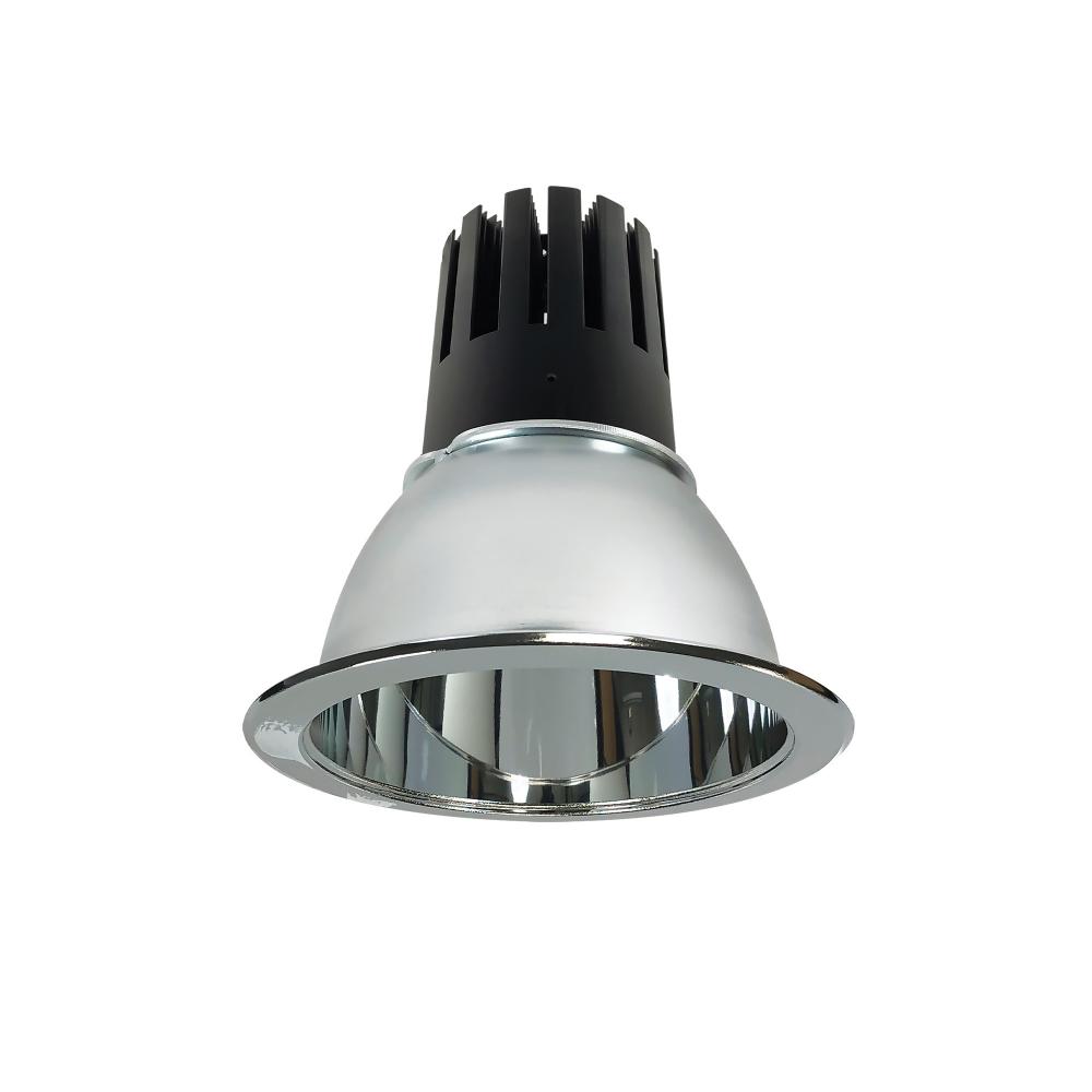 6" Sapphire III Round Open Reflector, 3500lm, 3500K, Flood Optic, Clear Reflector/Clear Flange