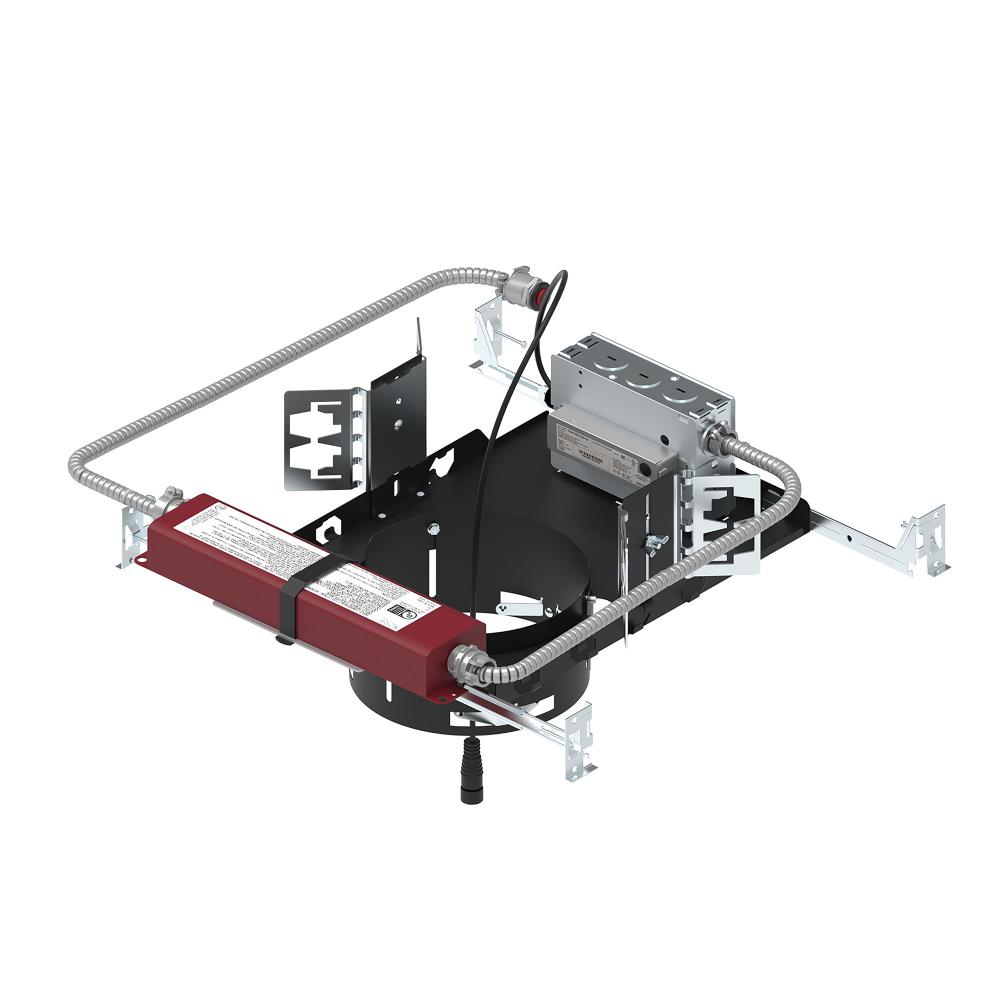 6" Sapphire III Non-IC New Construction Housing w/ Integral Test Switch EM Driver, 36W / 3500lm,