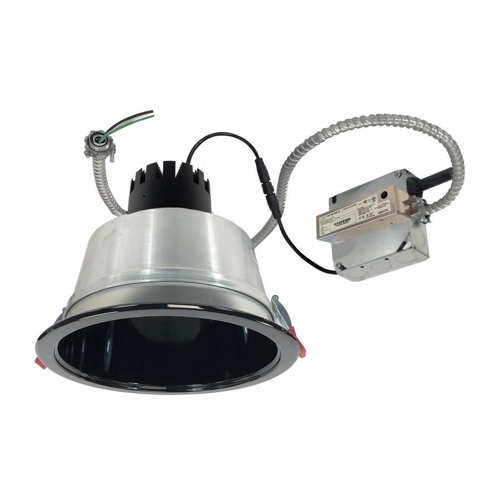 8" Sapphire III Retrofit, Black Reflector/Black Flange, 120V; Phase Dimming, 1500lm / 18W,