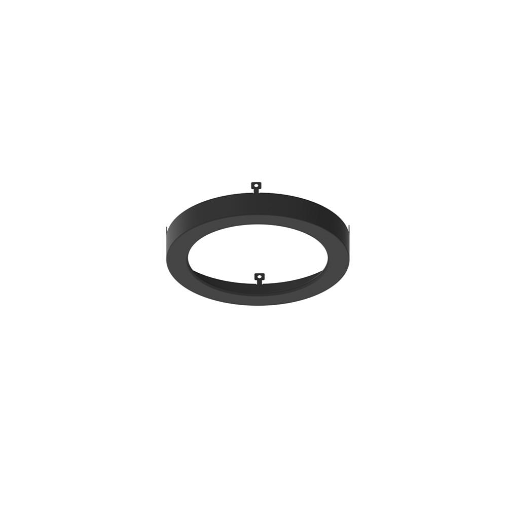 4" Decorative Metal Ring for NELO-4RTWMPW, Black Finish