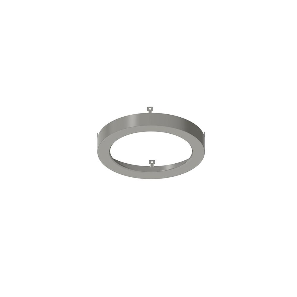 4" Decorative Metal Ring for NELO-4RTWMPW, Brushed Nickel Finish