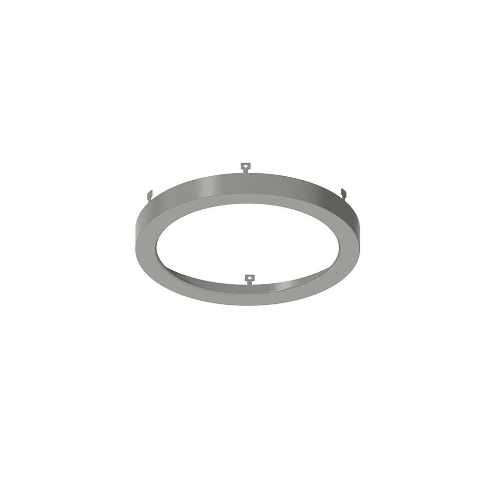 6" Decorative Metal Ring for NELO-6RTWMPW, Brushed Nickel Finish