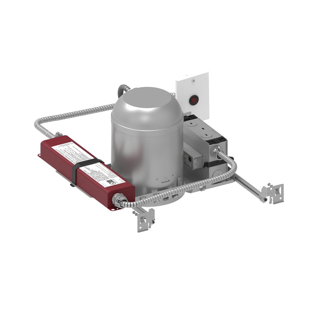 5" Marquise III Non-IC New Construction Housing w/ Remote Test Switch EM Driver, 26W / 2500lm,