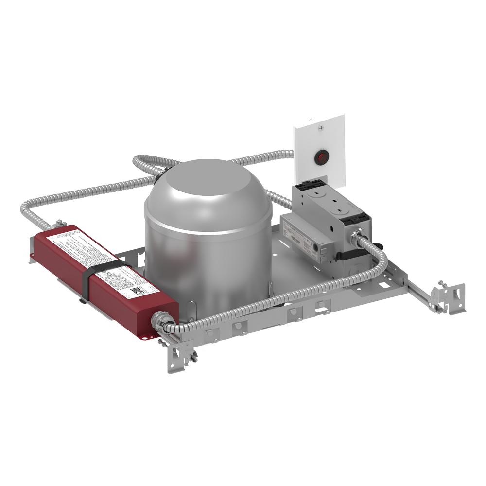 6" Marquise III Non-IC New Construction Housing w/ Remote Test Switch EM Driver, 22W / 2000lm,