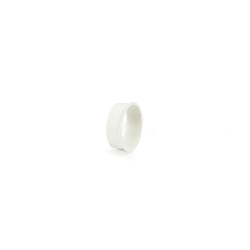 5/8" White Opaque Snoot for 1" Iolite Trims