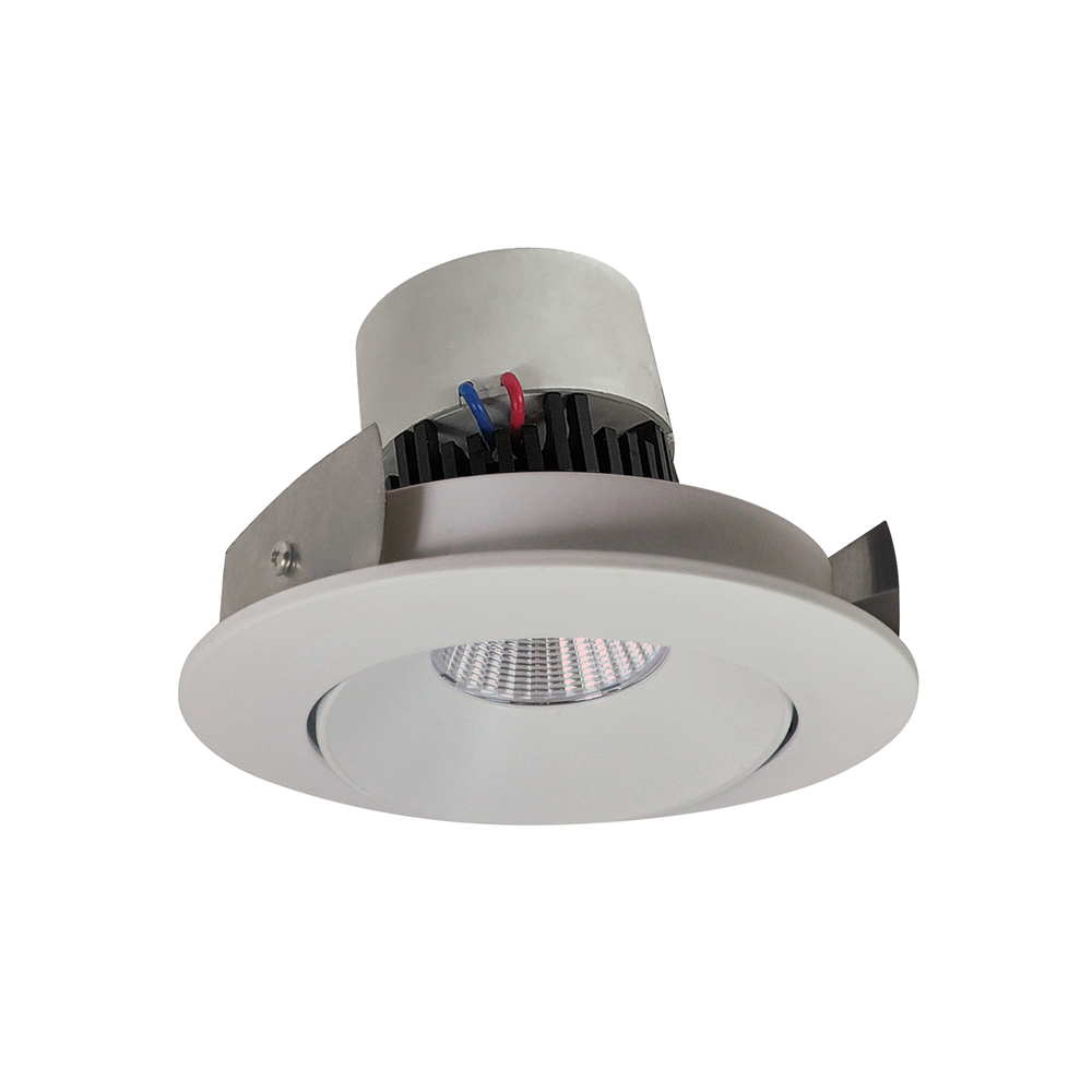 4" Pearl 120V LED Round Adjustable Cone Retrofit, 1250lm / 10W, 3500K, Warm White Reflector /