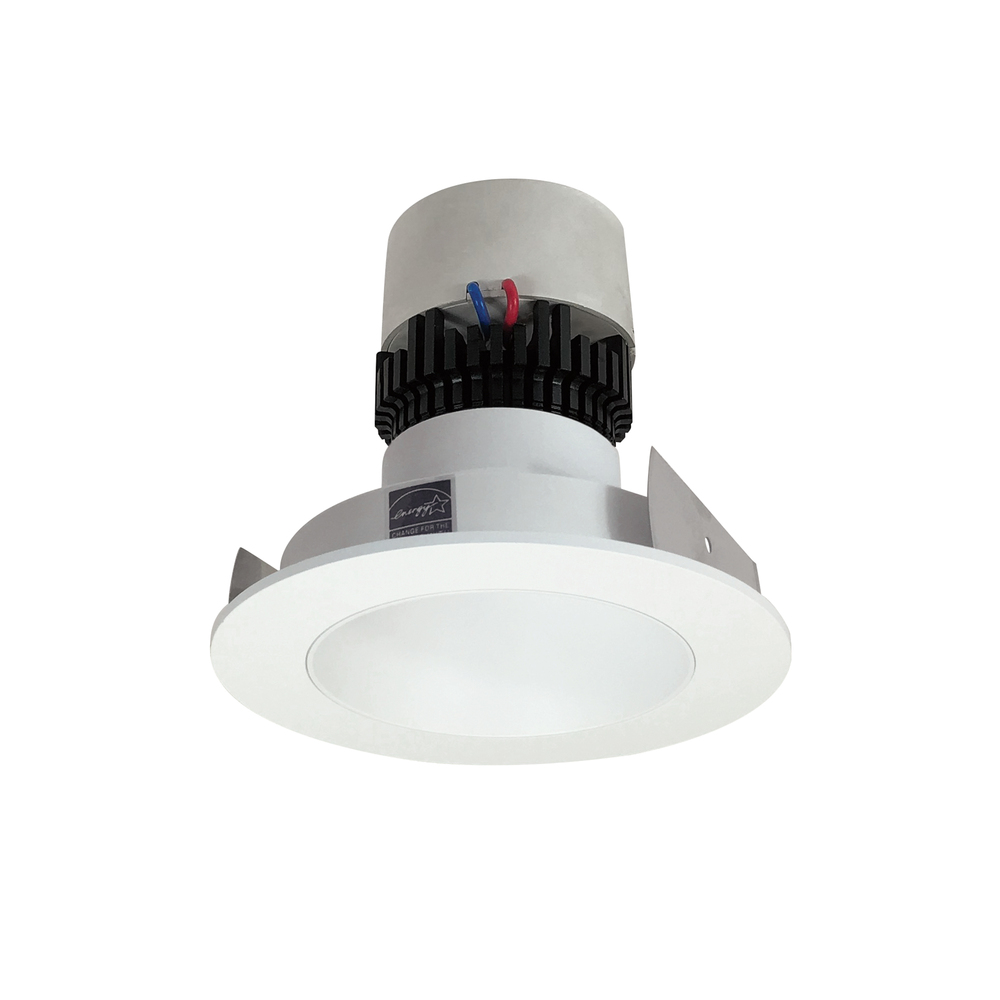 4" Pearl 120V LED Round Retrofit Reflector, 1150lm / 10W, 2700K, Bright White Reflector / Bright