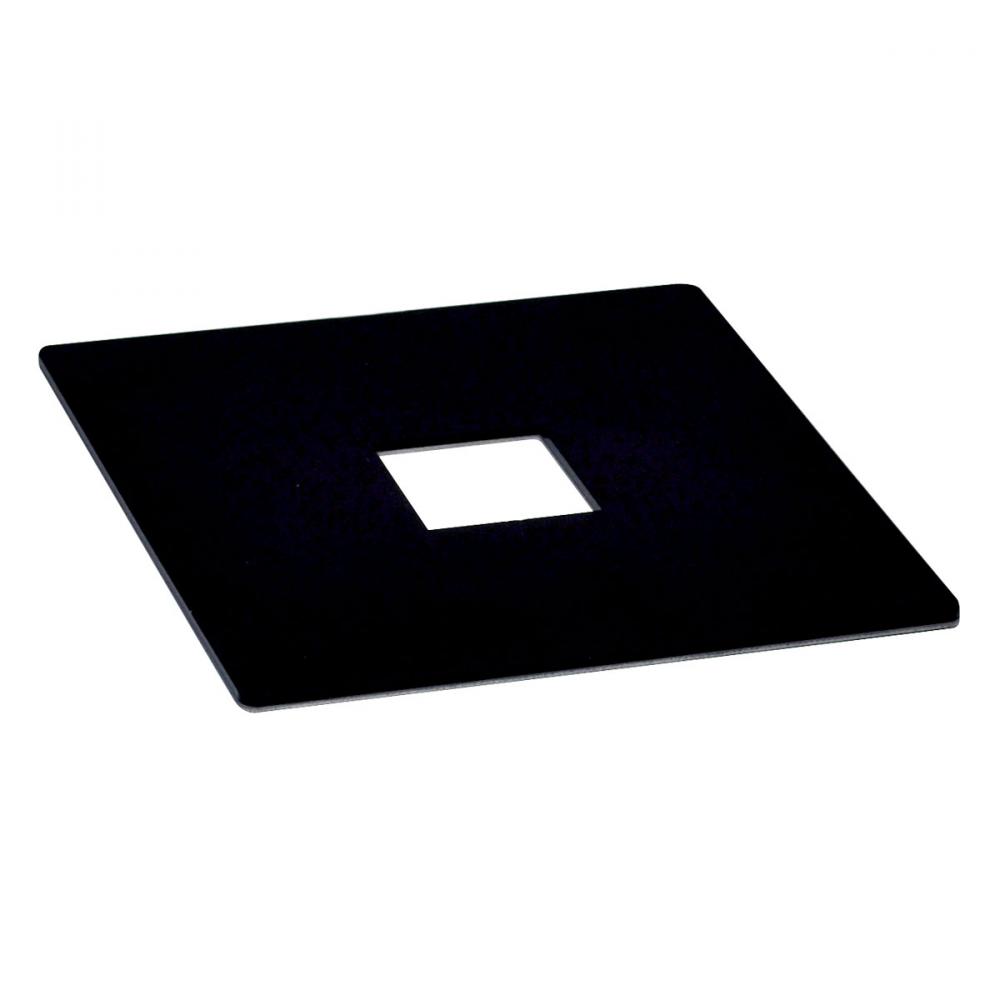 Outlet Box Cover, Black Finish