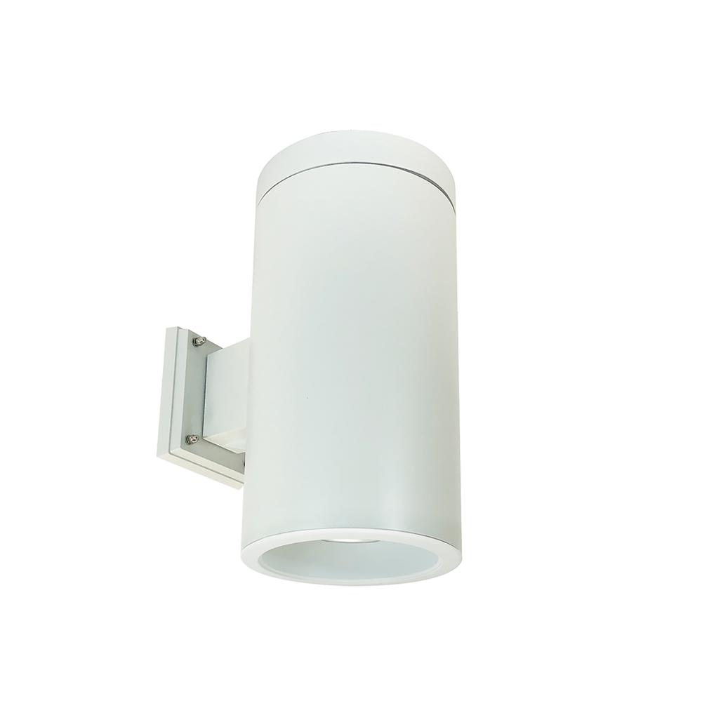 6" Cobalt Wall Mount Cylinder, White, 1000L, 4000K, White/White Reflector, 120V Triac/ELV/0-10V
