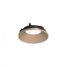 Nora NAPT-3RDNWD/FL - 3" Apollo Round Flangeless Downlight Trim with Frosted Lens, Wheat Diffused Finish