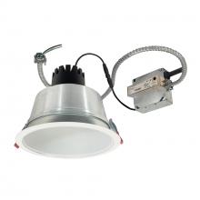 Nora NCR3-81L140FP01MPW - 8" Sapphire III Retrofit, Matte Powder White Reflector/Matte Powder White Flange, 120V; Phase