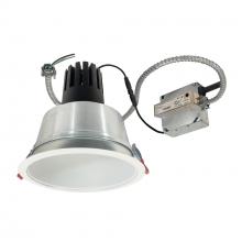 Nora NCR3-81L527FP01MPW - 8" Sapphire III Retrofit, Matte Powder White Reflector/Matte Powder White Flange, 120V; Phase
