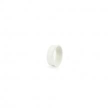 Nora NIO-1AS15WH - 5/8" White Opaque Snoot for 1" Iolite Trims