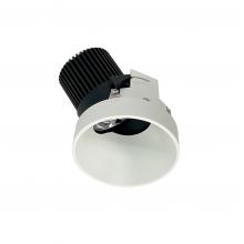 Nora NIO-4RTSLA30QWW - 4" Iolite LED Round Trimless Adjustable Slot, 10-Degree Optic, 850lm / 12W, 3000K, White Finish