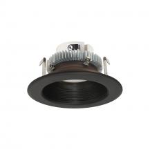 Nora NLCBC2-452TWBZBZ/10 - 4" Cobalt Click Round Retrofit Baffle, 1000lm / 13.5W, Selectable CCT, Bronze Baffle / Bronze