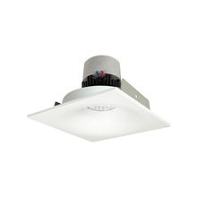Nora NPR-4SNB30XMPW - 4" Pearl 120V LED Square Bullnose Retrofit, 1250lm / 10W, 3000K, Bright White Finish