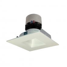 Nora NPR-4SNDSQ27XWW - 4" Pearl 120V LED Square Retrofit Reflector with Square Aperture, 1150lm / 10W, 2700K, Warm