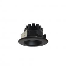 Nora NRM3-41L240NBB - 4" Marquise III Round Open Reflector, 1500lm, 4000K, Narrow Flood Optic, Black Reflector/Black
