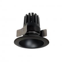 Nora NRM3-51L330NBB - 5" Marquise III Round Open Reflector, 2000lm, 3000K, Narrow Flood Optic, Black Reflector/Black