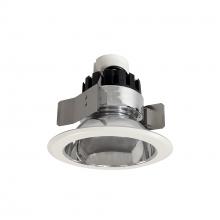 Nora NRMC3-51L130NCW - 5" Marquise III Retrofit, Clear Reflector/White Flange, 120-277V; 0-10V Dimming, 1300lm / 12W,