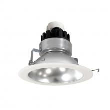 Nora NRMC3-61L127FDW - 6" Marquise III Retrofit, Diffused Clear Reflector/White Flange, 120-277V; 0-10V Dimming, 1300lm