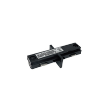Nora NT-2310B - Straight Connector for Two-Circuit Track, Black Finish