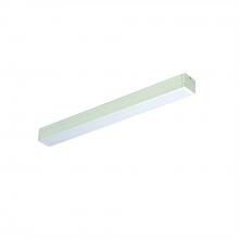 Nora NUD-6832/50W - 32" Bravo FROST LED Linear, 500lm/ft, 16W, 5000K, White Finish