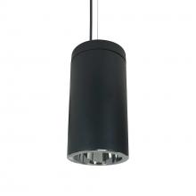 Nora NYLS3-6C1L440NP01CCB - 6" Sapphire III Cable Mount Black Cylinder, Clear Reflector/Clear Flange, 120V; Phase Dimming,