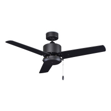 RP Lighting Plus Fans 1037MBK-MBK - Aldea XI 44" 3 Blade Indoor/Outdoor Ceiling Fan