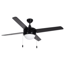RP Lighting Plus Fans 1044LED-1BK-BK - Contempo IV 52" 3 Blade Indoor Ceiling Fan