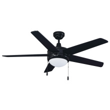 RP Lighting Plus Fans 1045LED-1BK-BK - Mirage IV 52"5 Blade Indoor Ceiling Fan