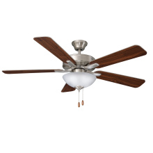 RP Lighting Plus Fans 1057-1BN-WT-L - Star Light 52" 5 Blade Indoor Ceiling Fan
