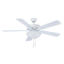 RP Lighting Plus Fans 1057-1MWW-L - Star Light 52" 5 Blade Indoor Ceiling Fan