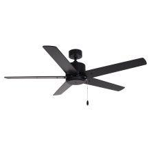 RP Lighting Plus Fans 1069MBK-MBK - Aldea IX 52" 5 Blade Indoor/Outdoor Ceiling Fan