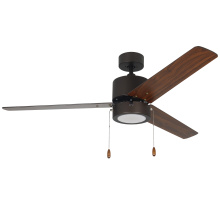 RP Lighting Plus Fans 1074LED-OB-WT - Aldea II 52" 3 Blade Indoor Ceiling Fan