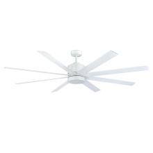 RP Lighting Plus Fans 1086W-WW-WW-WC - Arctic III 68" 8 Blade Indoor/Outdoor Ceiling Fan
