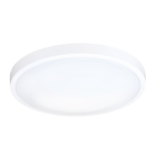 RP Lighting Plus Fans 4325D-1-30-WH - Cassidy 12? LED Round Ceiling Mount