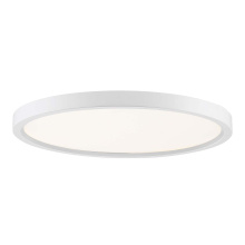 RP Lighting Plus Fans 4350-1WH-3K-15 - Dobbins 15" LED Ceiling Mount