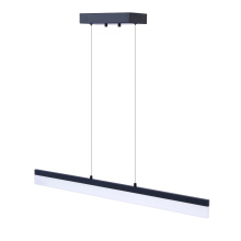 RP Lighting Plus Fans 4600MBK - Amberly Linear Edge-Lit LED Ribbon Chandelier