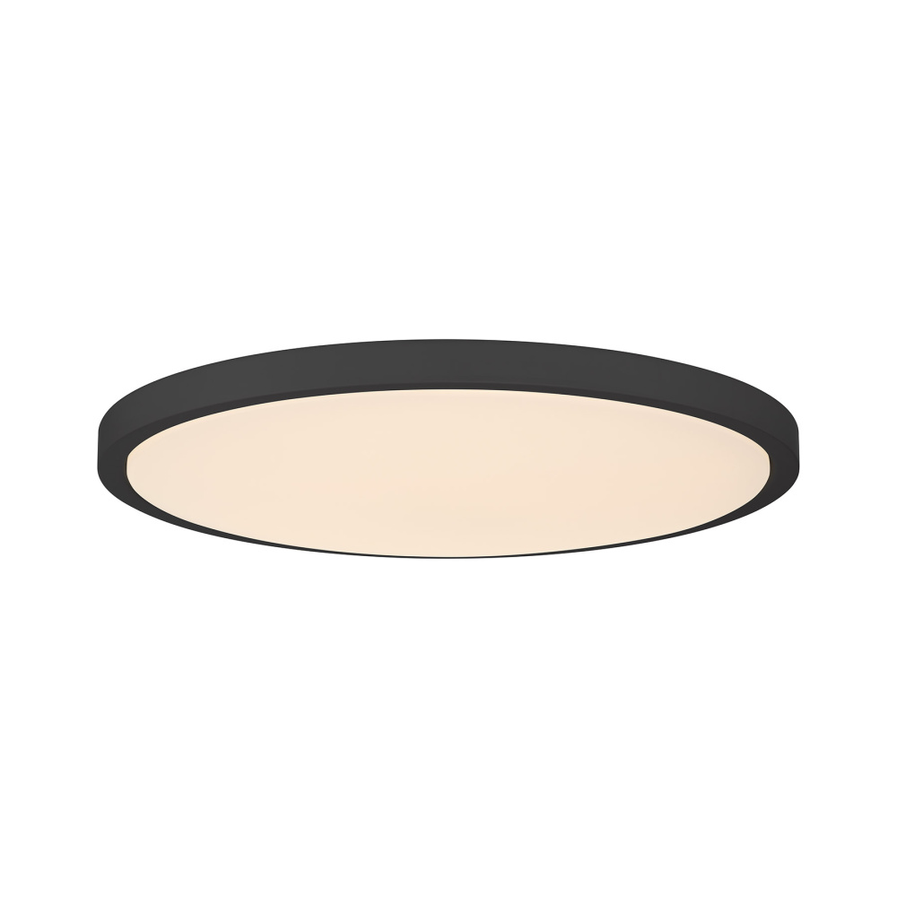 20" LED Flush Mount in Black
