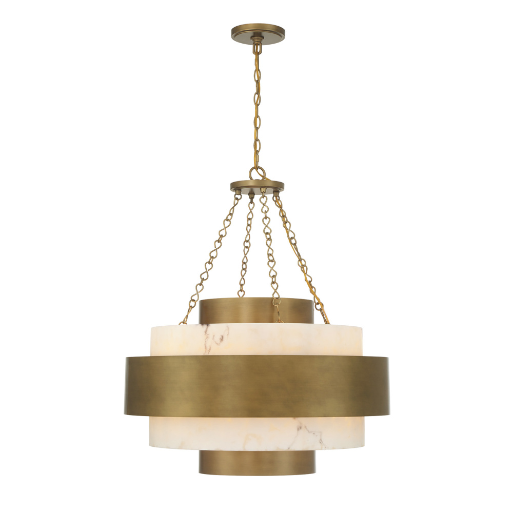 Davenport 6-Light Pendant in Antique Patina