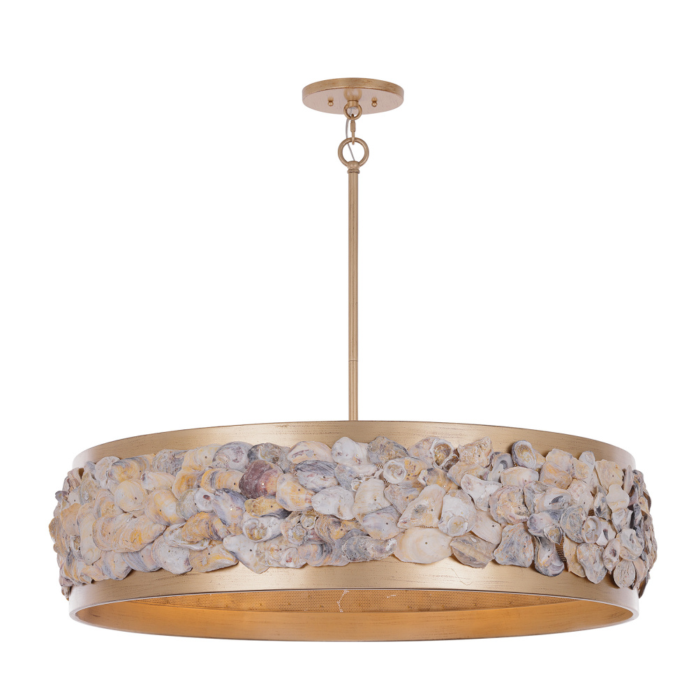 Leanne 6-Light Pendant in Chandon by Breegan Jane