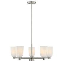 Savoy House 1-1246-5-SN - Baldwin 5-Light Chandelier in Satin Nickel