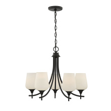 Savoy House 1-6032-5-BK - Octave 5-Light Chandelier in Matte Black