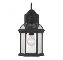 Savoy House 5-0633-BK - Kensington 1-Light Outdoor Wall Lantern in Textured Black